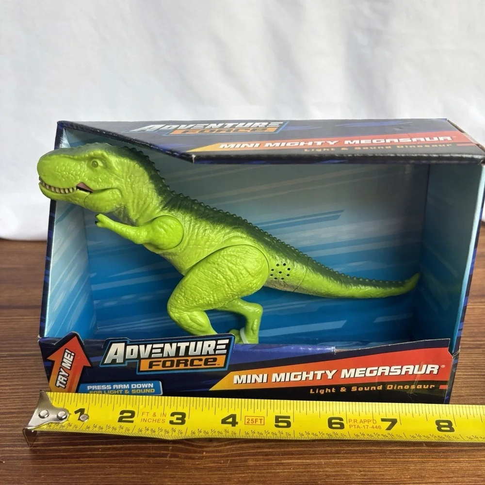 Adventure Force Mini Mighty Megasaur Light & Sound T-Rex‎ Dinosaur Toy